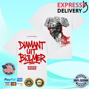kenny Cho Merch Store Diamant Uit Bijlmer White Shirtss