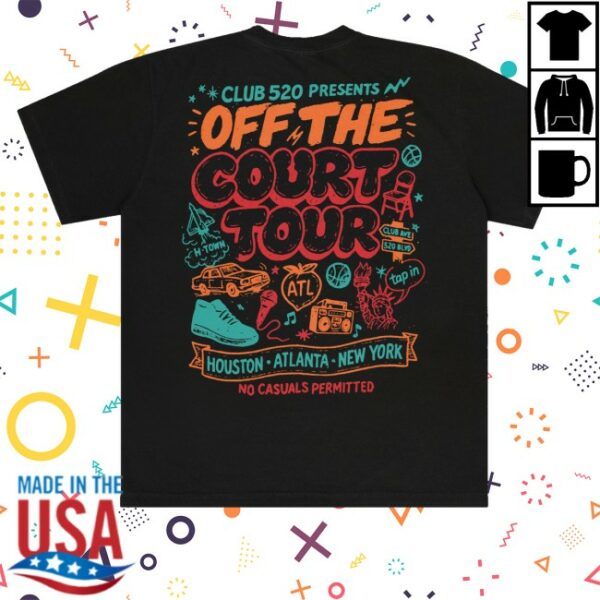 kenny Club 520 Merch Store Otc 25 Tee Blacks