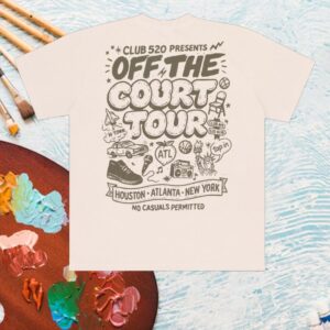 kenny Club 520 Merch Store Otc 25 Tee Whites