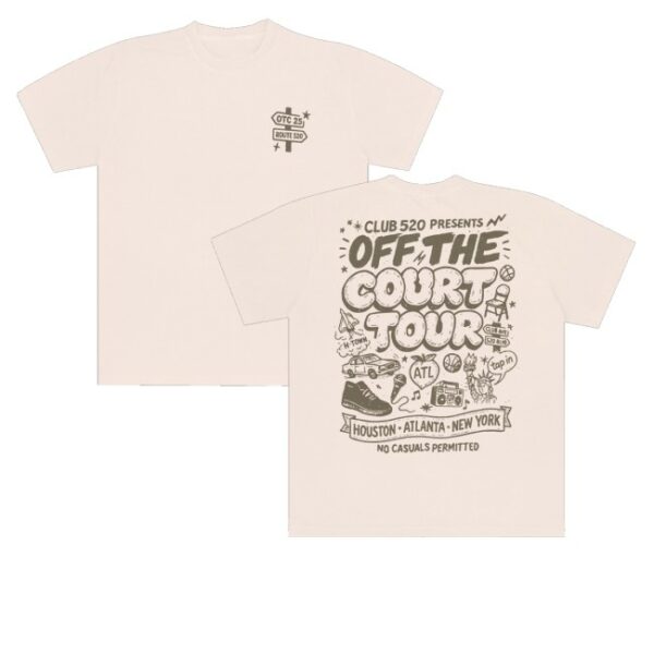 kenny Club 520 Merch Store Otc 25 Tee Whitess