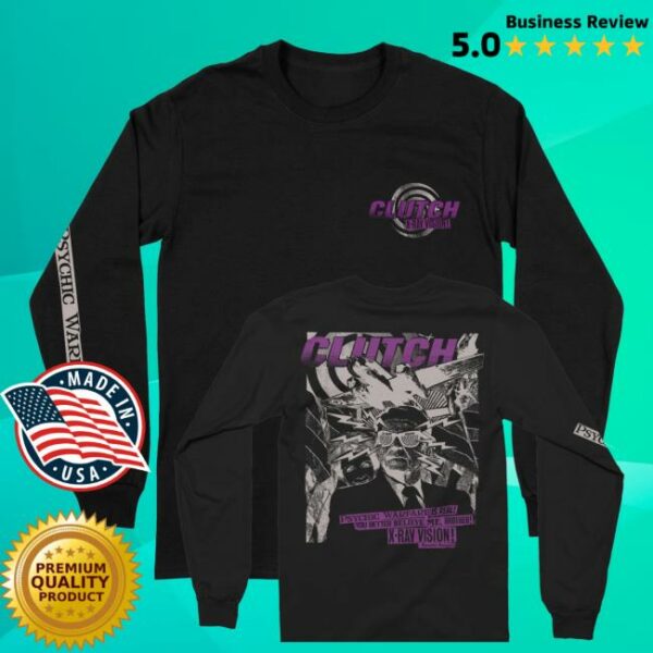 kenny Clutch Merch Store Ronnie Negative Long Sleeve Shirt