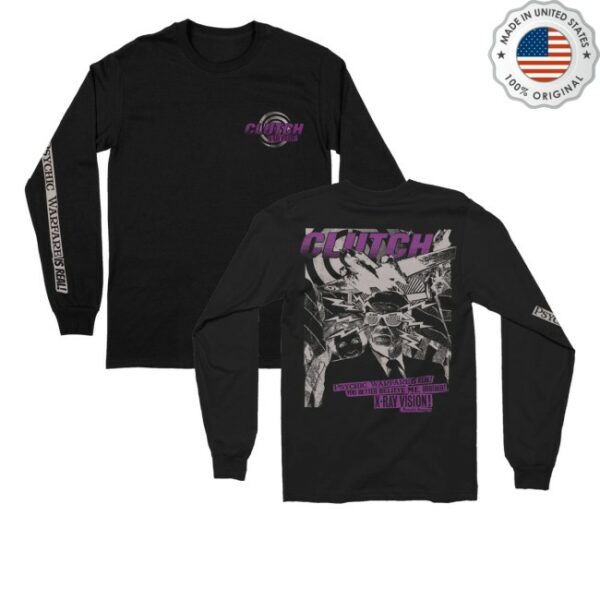 kenny Clutch Merch Store Ronnie Negative Long Sleevess