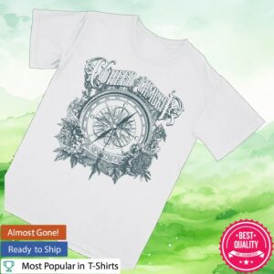 kenny Coheed And Cambria Merch Store White Compass Shirt kenny Coheed And Cambria Merch Store White Compass Shirt