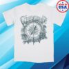 kenny Coheed And Cambria Merch Store White Compass Shirts