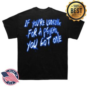 kenny Cold Prints Merch Dave Psycho Face Shirt With Backprint