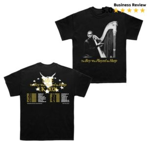 kenny Cold Prints Merch Dave The Boy Who Played The Harp Tour Shirt Black0 kenny Cold Prints Merch Dave The Boy Who Played The Harp Tour Shirt Black0