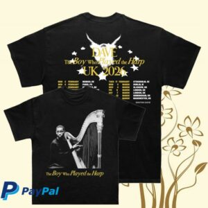 kenny Coldprints Merch Shop Dave The Boy Who Played The Harp Tour Shirt