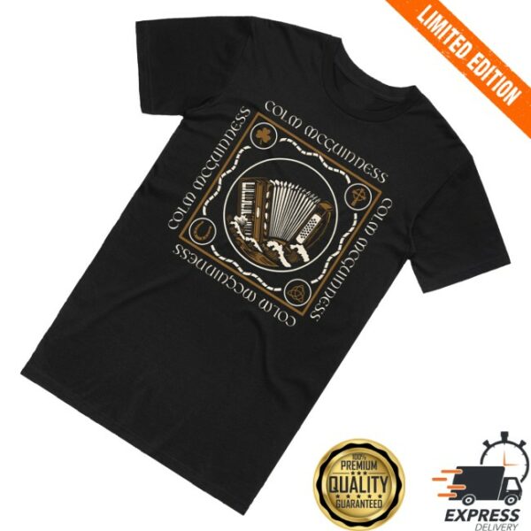 kenny Colm Mcguinness Merch Accordian Shirt Black0