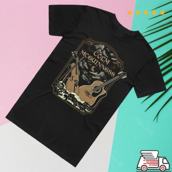 kenny Colm Mcguinness Merch Violin And Guitar Shirt Black0
