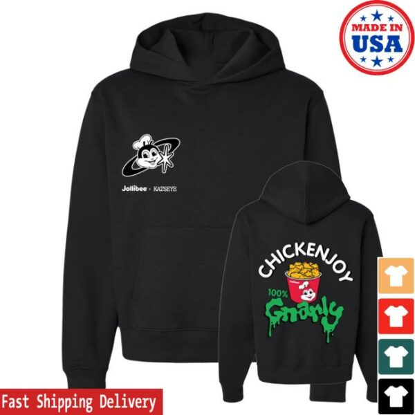 kenny Complex Merch Store Jollibee X Katseye Chickenjoy 100 Gnarly Hoodie