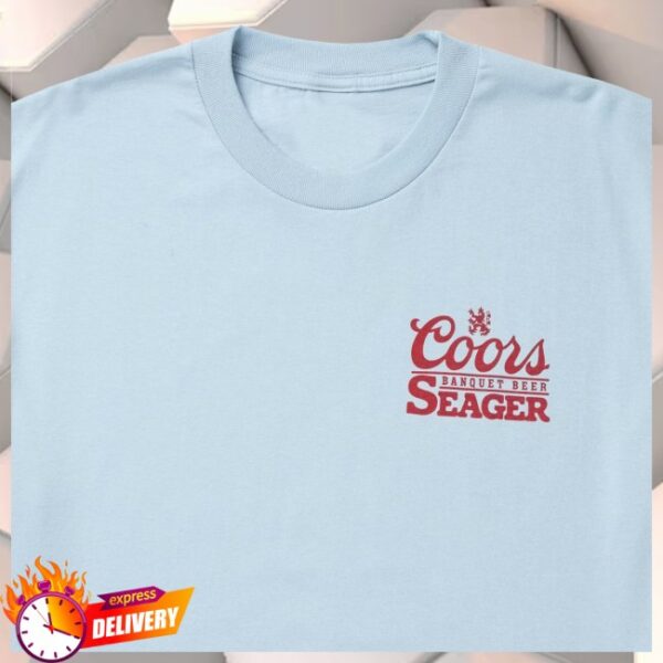 kenny Coors Banquet Merch Seager X Coors Banquet Bumper Tee
