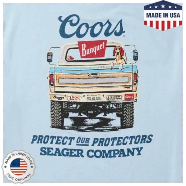 kenny Coors Banquet Merch Seager X Coors Banquet Bumper Tee0