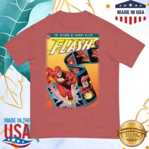 kenny Dc Shop Merch The Flash The Return Of Barry Allen Comfort Colors Shirt