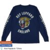 Def Leppard Store Merch Rock This Place To The Ground Long Sleeve Shirt 2 kenny Def Leppard Store Merch Rock This Place To The Ground Long Sleeve Shirt1