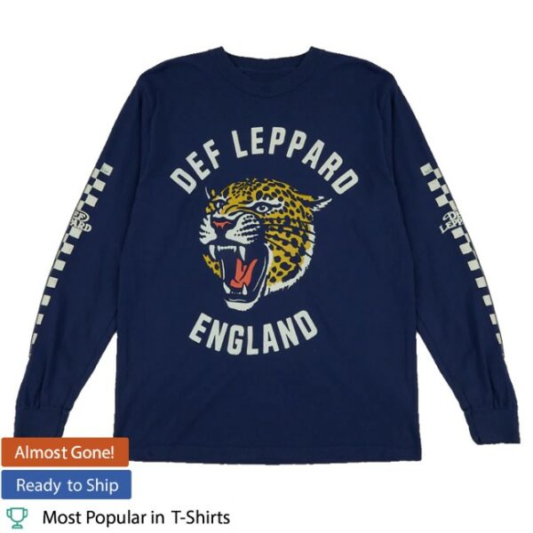 kenny Def Leppard Store Merch Rock This Place To The Ground Long Sleeve Shirt1