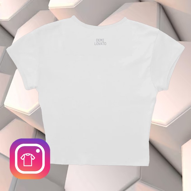 kenny Demi Lovato Merch Monarch Baby Tee kenny Demi Lovato Merch Monarch Baby Tee