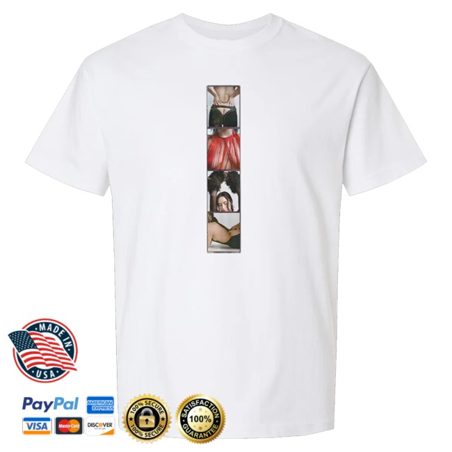 kenny Demi Lovato Merch Photostrip Tee0 kenny Demi Lovato Merch Photostrip Tee0