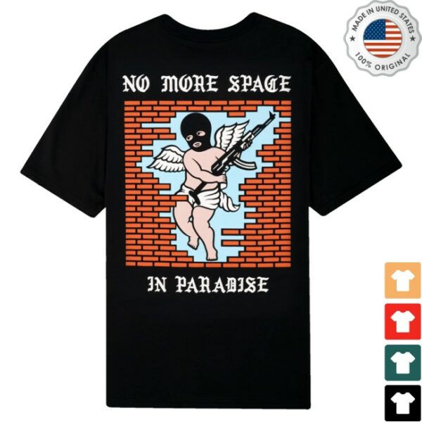 kenny Doomsday Society Merch No More Space Shirt Black