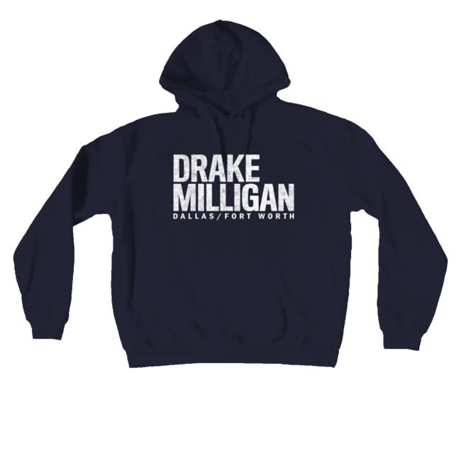 kenny Drake Milligan Merch Shop Drake Milligan Navy Logo Hoodie kenny Drake Milligan Merch Shop Drake Milligan Navy Logo Hoodie