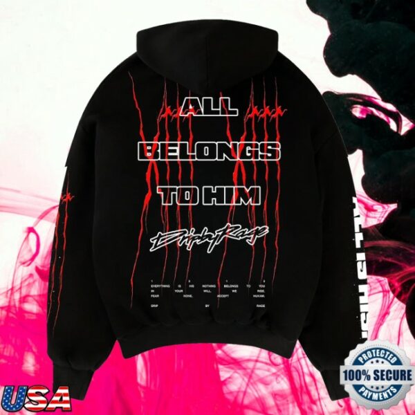 kenny Drip By Rage Merch Store 1313 All Is His Boxy Hoodies