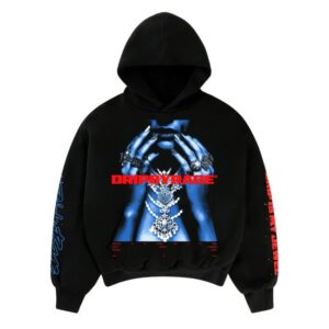 kenny Drip By Rage Merch Store Drip Is My Jewel Blue Big Print Boxy Hoodies