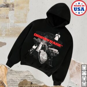 kenny Drip By Rage Merch Store Life Of Hip Hop Big Print Boxy Hoodie Blacks