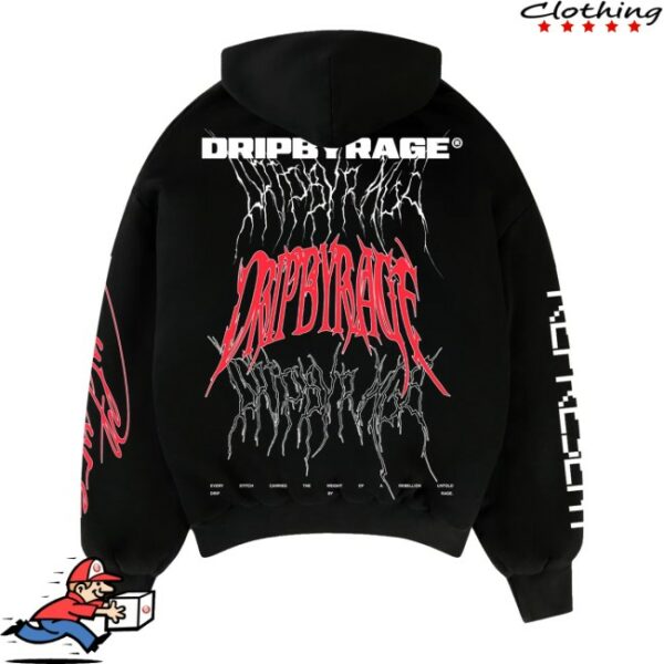 kenny Drip By Rage Merch Store Rage Racing V2 Boxy Hoodie