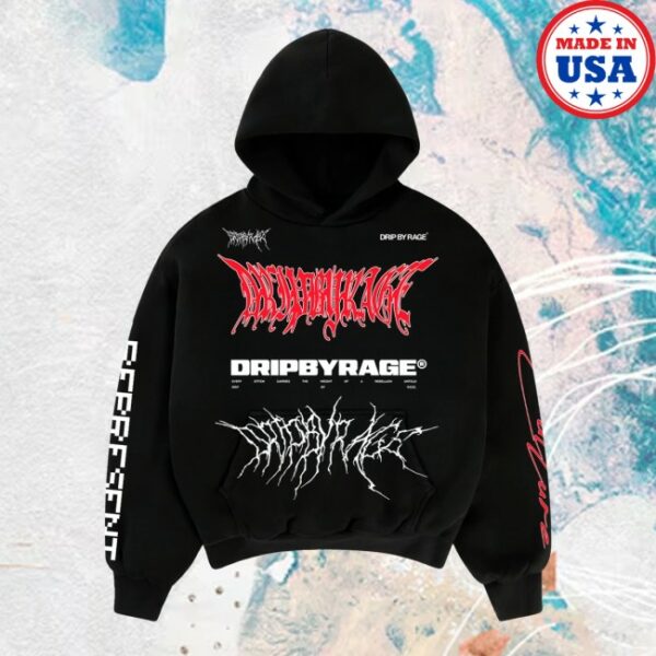 kenny Drip By Rage Merch Store Rage Racing V2 Boxy Hoodies