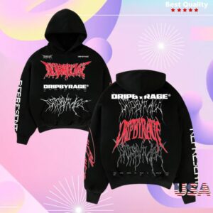 kenny Drip By Rage Merch Store Rage Racing V2 Boxy Hoodiess