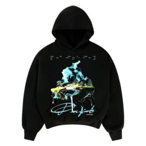 kenny Drip By Rage Merch Store Water Of Panjab Big Print Boxy Hoodie