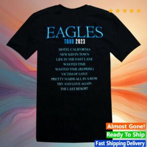 kenny Eagles Store Merch Hotel California 2023 Tour Tee kenny Eagles Store Merch Hotel California 2023 Tour Tee