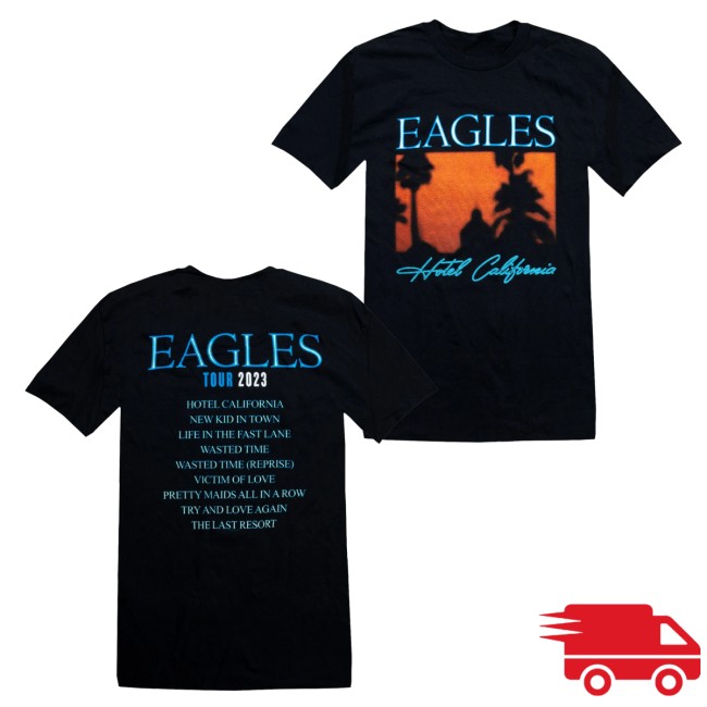 kenny Eagles Store Merch Hotel California 2023 Tour Tee0 kenny Eagles Store Merch Hotel California 2023 Tour Tee0