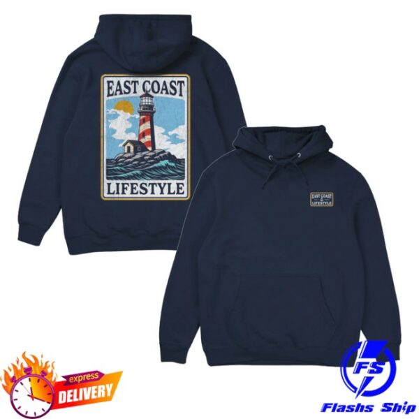 kenny East Coast Lifestyle Merch Store Lighthouse Hoodiess