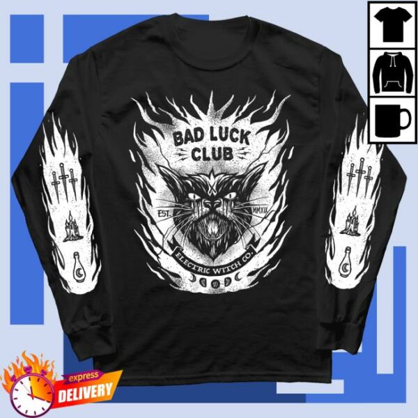 kenny Electric Witch Merch Shop Bad Luck Club Long Sleeve Shirt