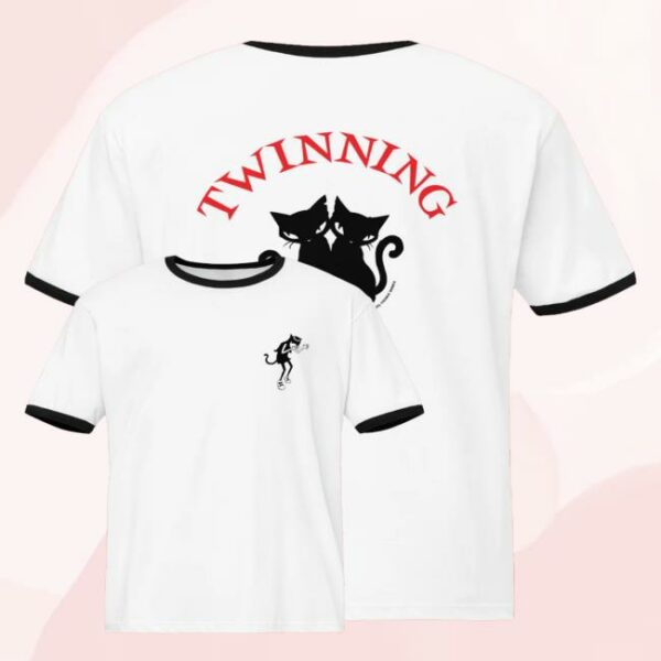 kenny Emily Strange Merch Shop Red Twinning Ringer Shirt