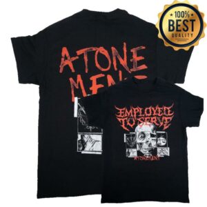 kenny Employed To Serve Shop Merch Store Atonement Black Shirt