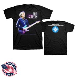 kenny Eric Clapton Merch Store Columbus 2025 Crossroads Benefit Shirt