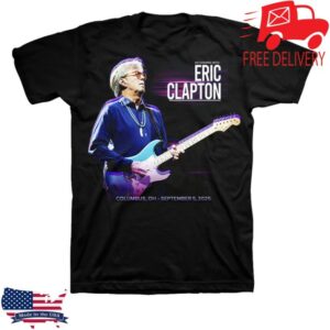 kenny Eric Clapton Merch Store Columbus 2025 Crossroads Benefit Shirtss