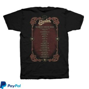 kenny Eric Clapton Merch Store Martin 2025 Tour Shirt
