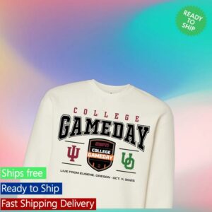 kenny Espn Merch Shop College Gameday Indiana Vs Oregon Sweatshirtws kenny Espn Merch Shop College Gameday Indiana Vs Oregon Sweatshirtws