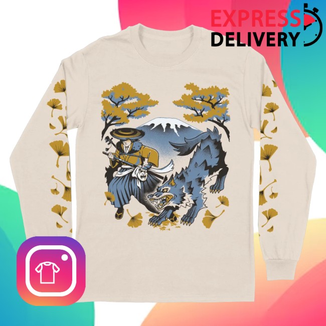 kenny Fangamer Merch Ghost Of Yotei The Hunters Long Sleeved Shirt1 kenny Fangamer Merch Ghost Of Yotei The Hunters Long Sleeved Shirt1