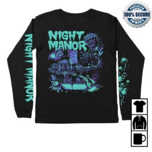 kenny Fangamer Merch Shop Night Manor Long Sleeve Shirt kenny Fangamer Merch Shop Night Manor Long Sleeve Shirt