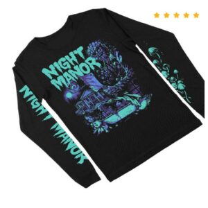 kenny Fangamer Merch Shop Night Manor Long Sleeve Shirts kenny Fangamer Merch Shop Night Manor Long Sleeve Shirts