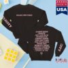 kenny Felicity Merch Dear Universe Black Sweatshirt
