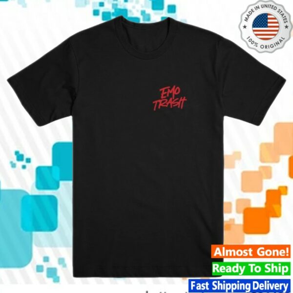 kenny Felicity Merch Emo Trash Black Shirt