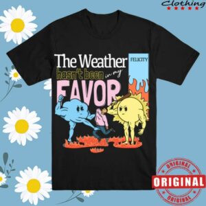 kenny Felicity Merch Shop The Weather Black Shirt kenny Felicity Merch Shop The Weather Black Shirt