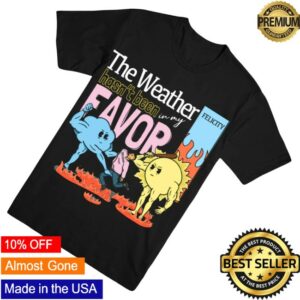 kenny Felicity Merch The Weather Black Tee Exclusive Drop1 kenny Felicity Merch The Weather Black Tee Exclusive Drop1