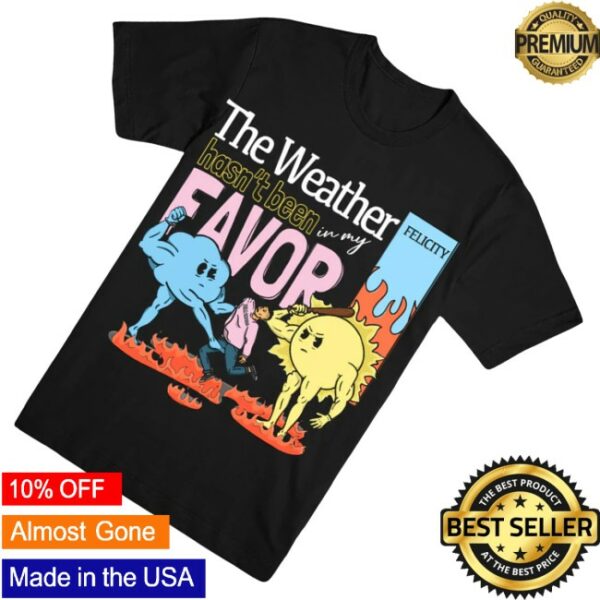 kenny Felicity Merch The Weather Black Tee Exclusive Drop1