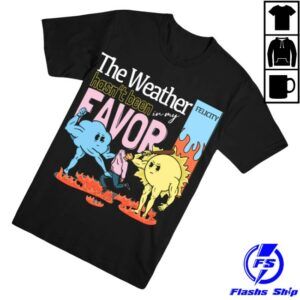 kenny Felicity Merch The Weather Black Tee0 kenny Felicity Merch The Weather Black Tee0
