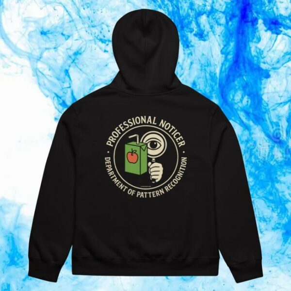 kenny Fight Back Podcast Merch Professional Noticer Oversized Heavyweight Hoodie1